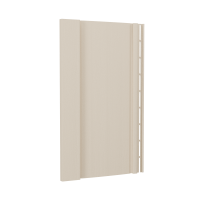 Docke PREMIUM Вертикальный сайдинг S7 (Сливки)