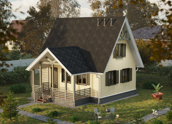 Docke LUX/ Монреаль Брус D6S (Зрелый каштан)