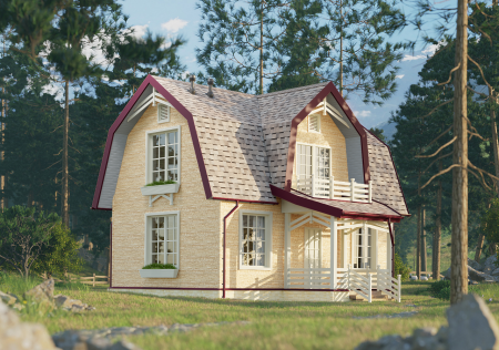 Docke STANDARD Софит перфорированный (Пломбир)