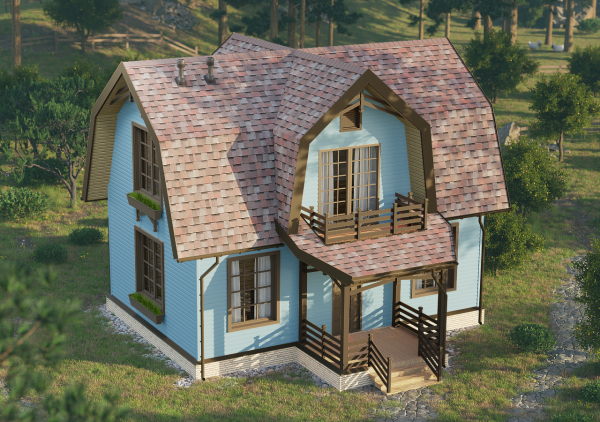 Docke PREMIUM Сайдинг D4.5D (Слива)